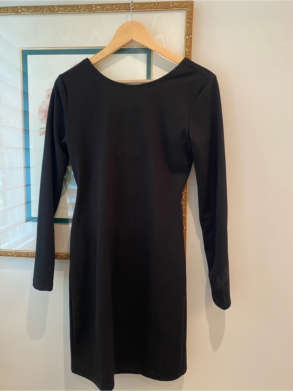 Black Long Sleeve Dress Nwt